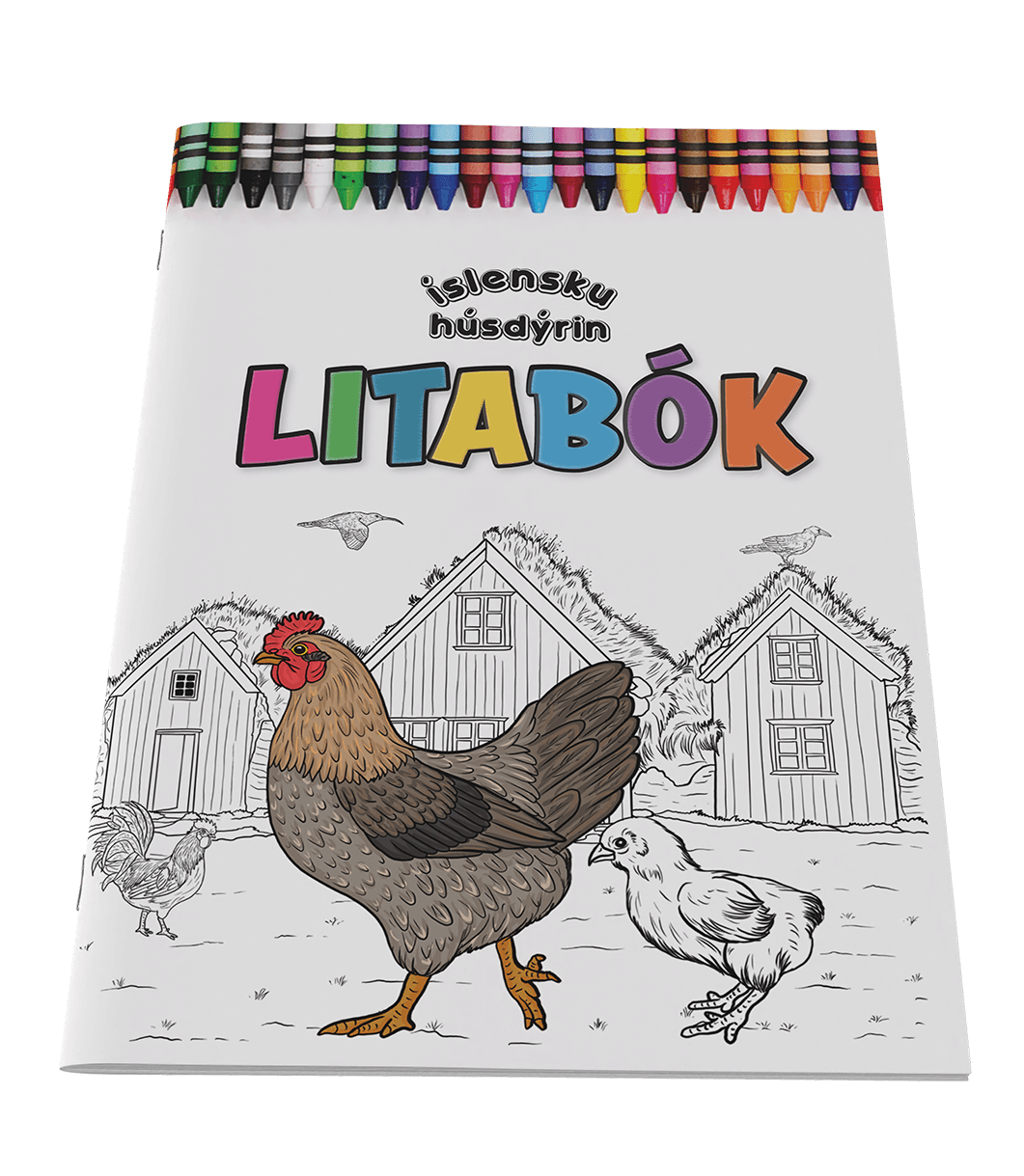 Litabók — Íslensk húsdýr
