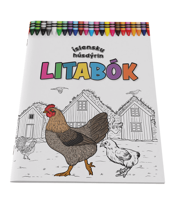 Litabók — Íslensk húsdýr