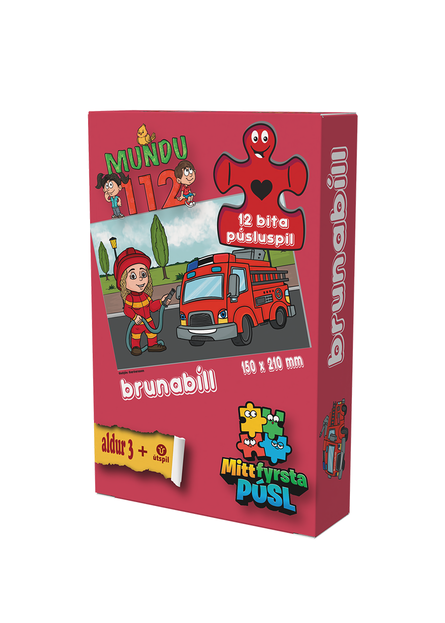 Mundu 112 Púsluspil-Brunabíll (stelpa)